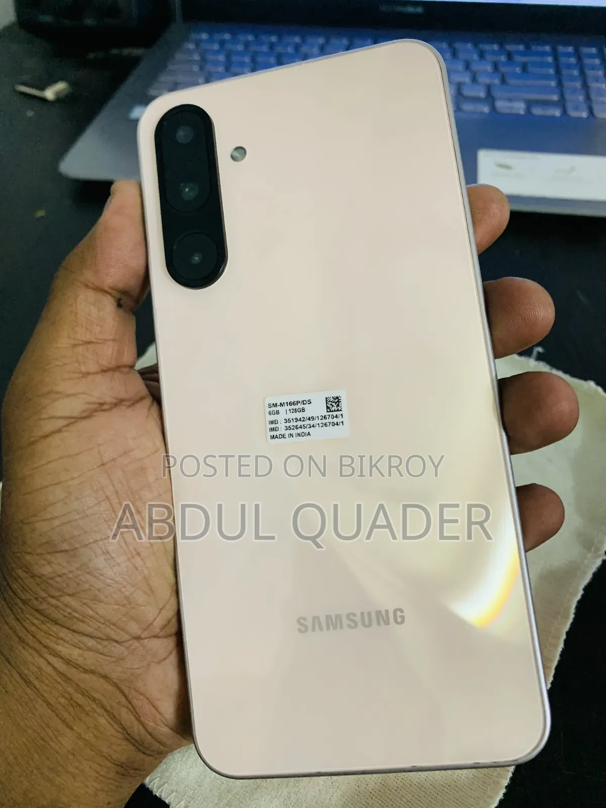 New Samsung Galaxy M16 128 GB Pink