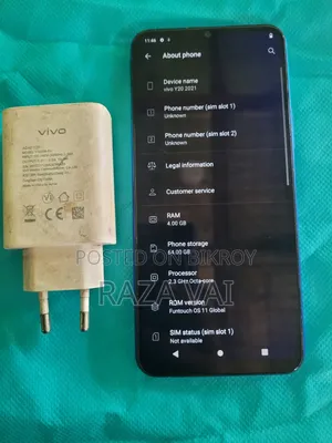 Vivo Y20 64 GB Blue
