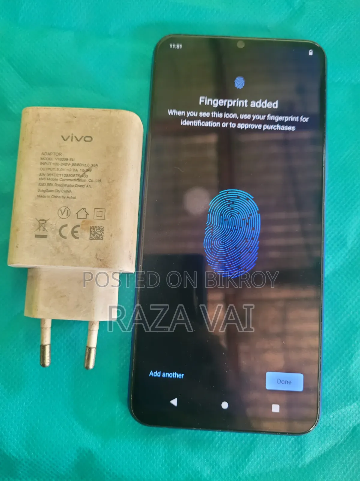 Vivo Y20 64 GB Blue