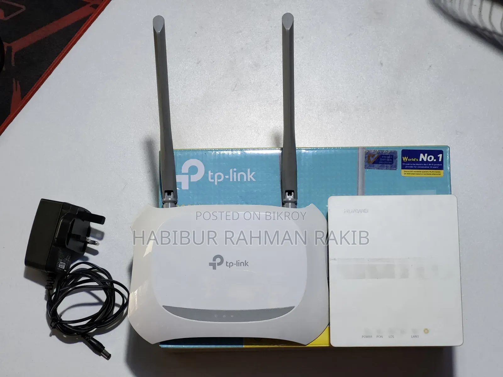 Used TP-Link Router and Huawei ONU for Sale!