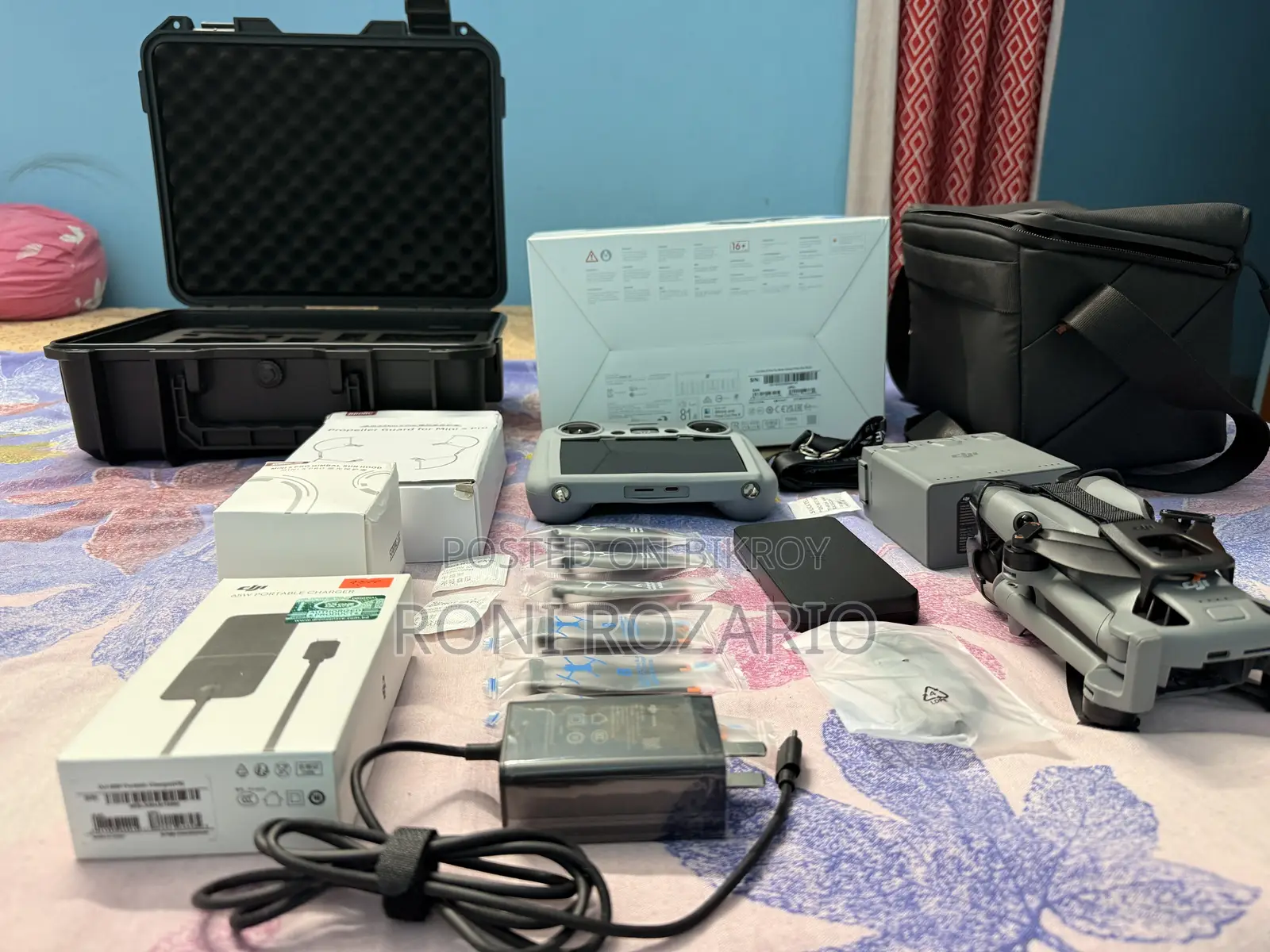 ডিজেআই মিনি ৫ প্রো আরসি ২ ফ্লাই মোর কম্বো প্লাস