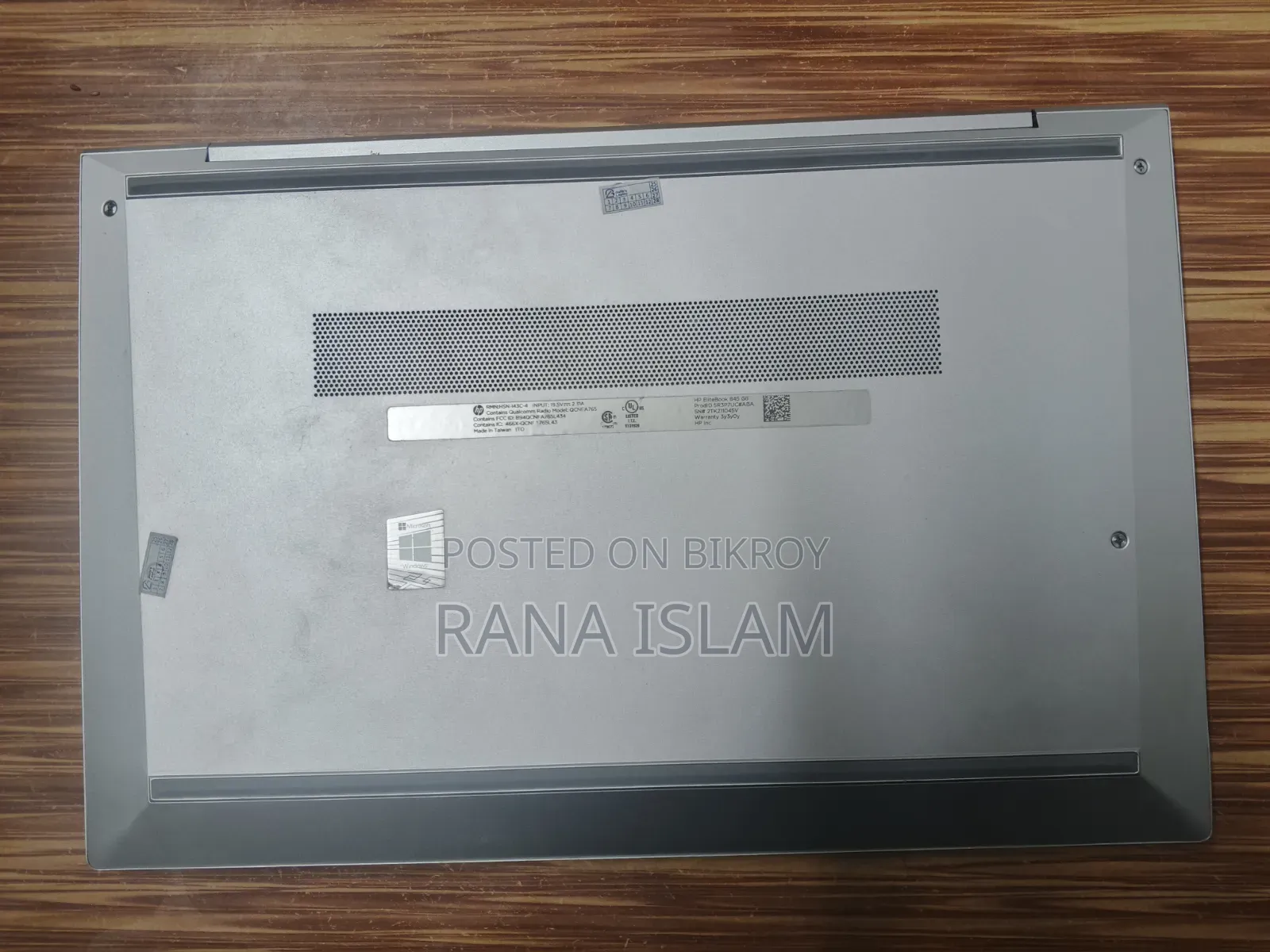 Laptop HP EliteBook 840 G8 16GB AMD Ryzen 5 SSD 256GB