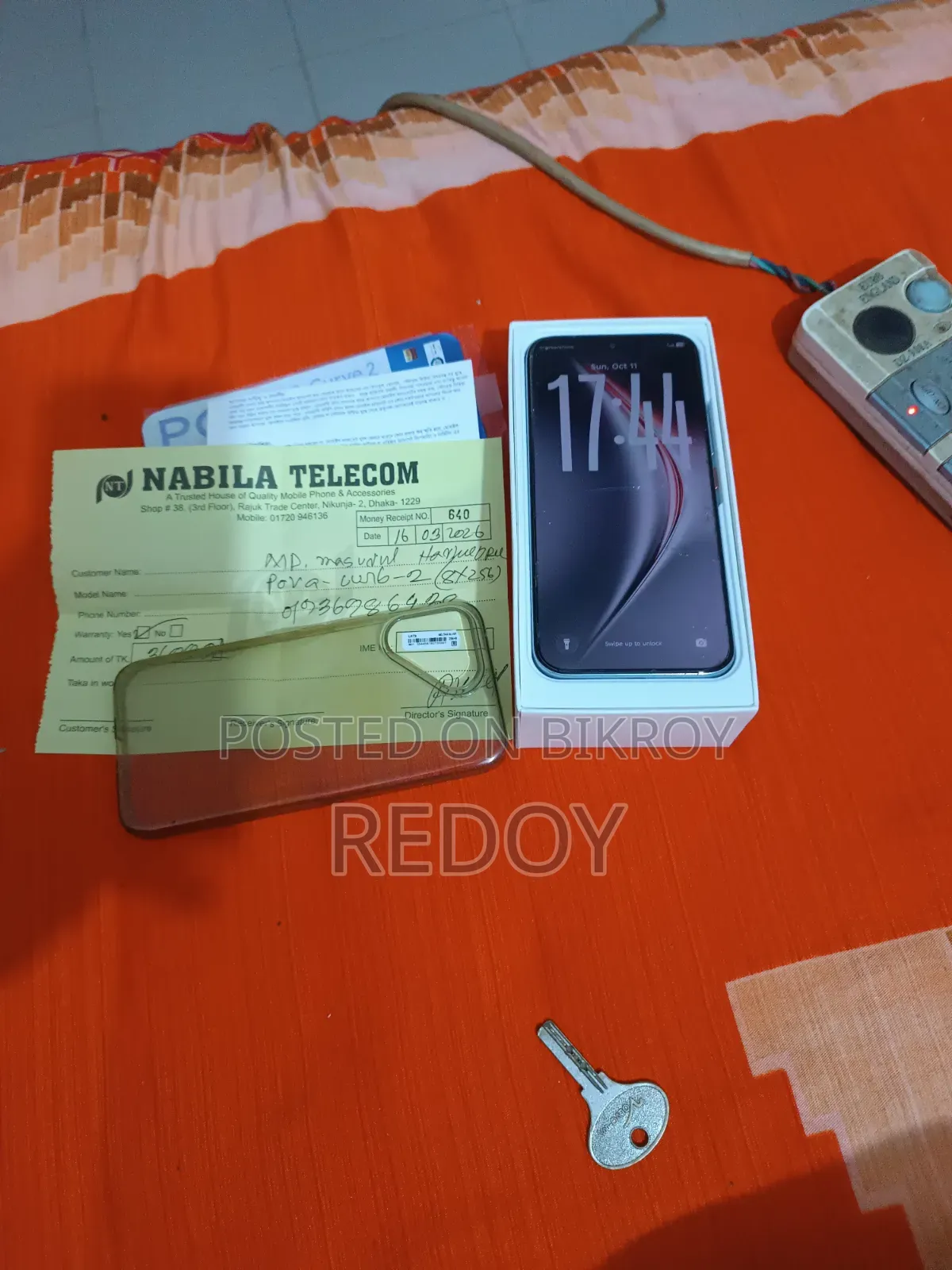 Tecno Pova Curve 2 5G 256 GB Silver