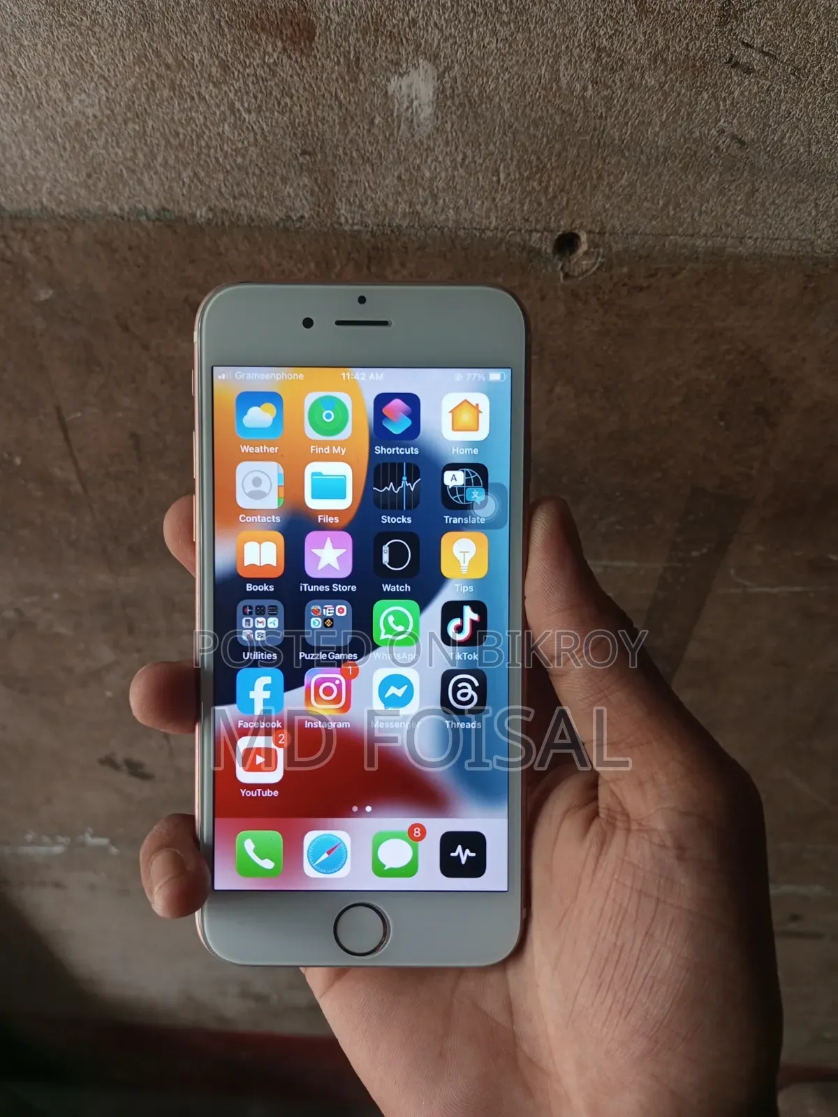 Apple iPhone 6s 64 GB Rose Gold
