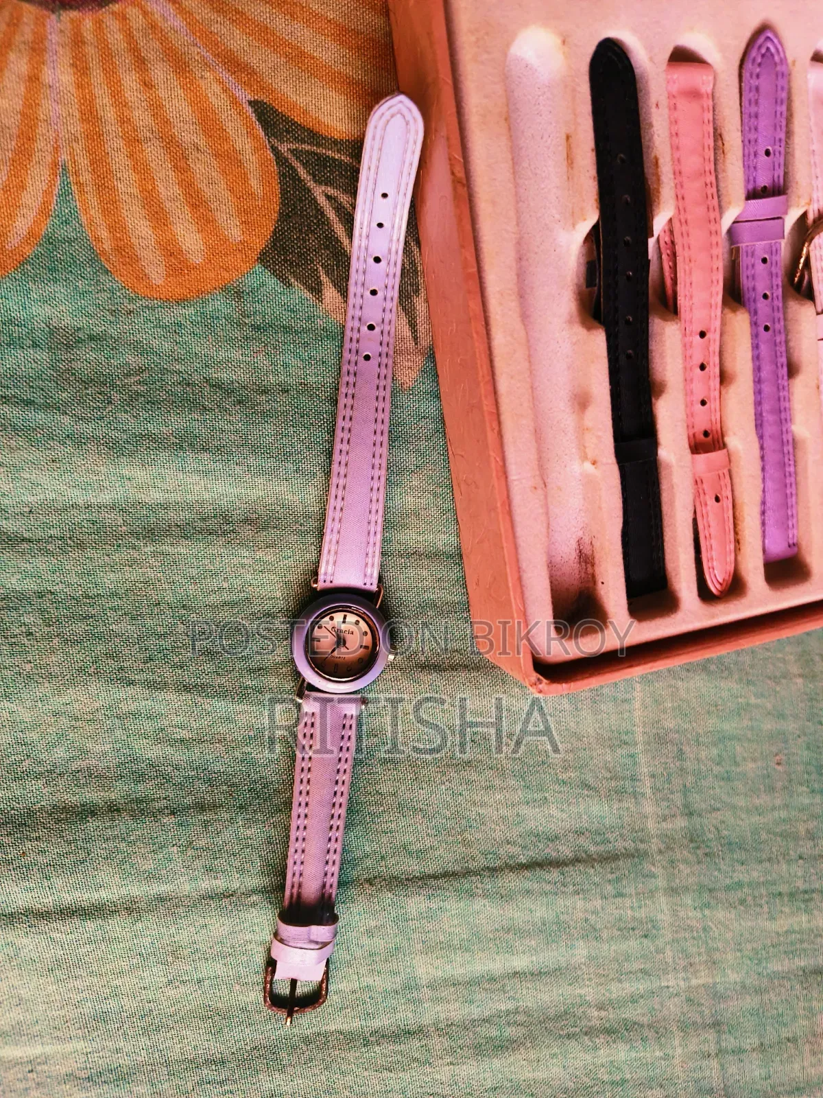 Vintage Gracia Rainbow Interchangeable Modular Watch Gift Box Set