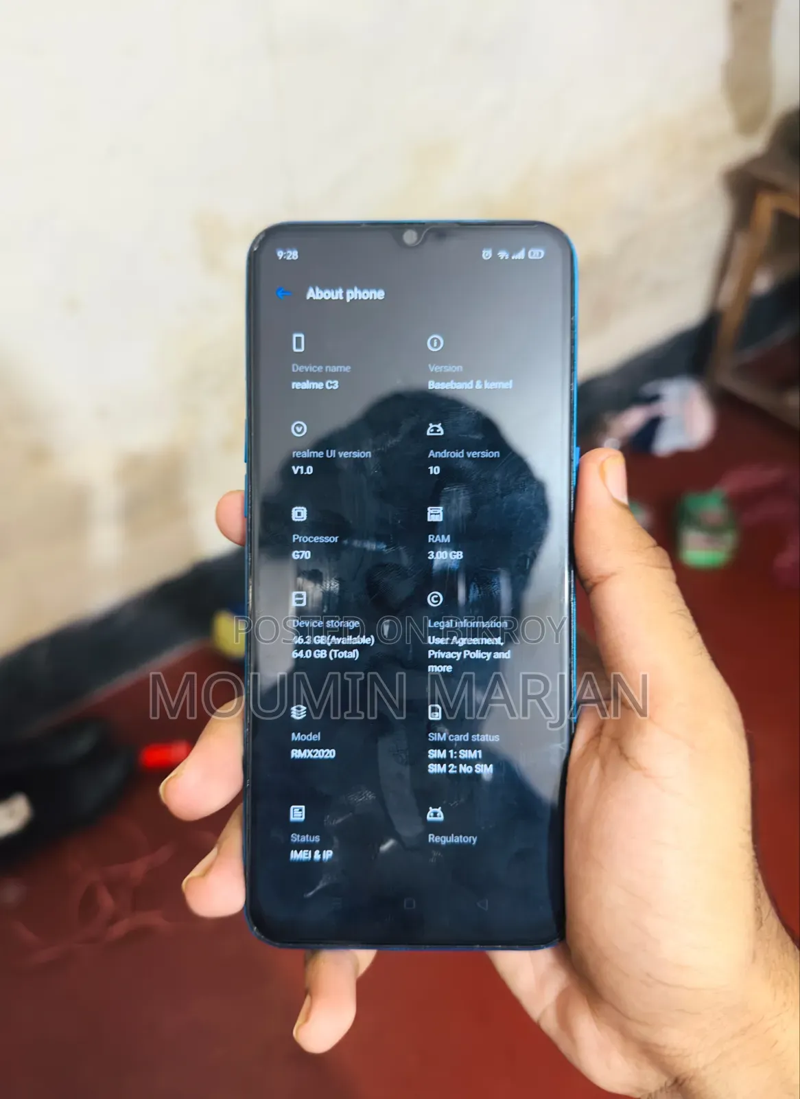Realme C3 64 GB Blue
