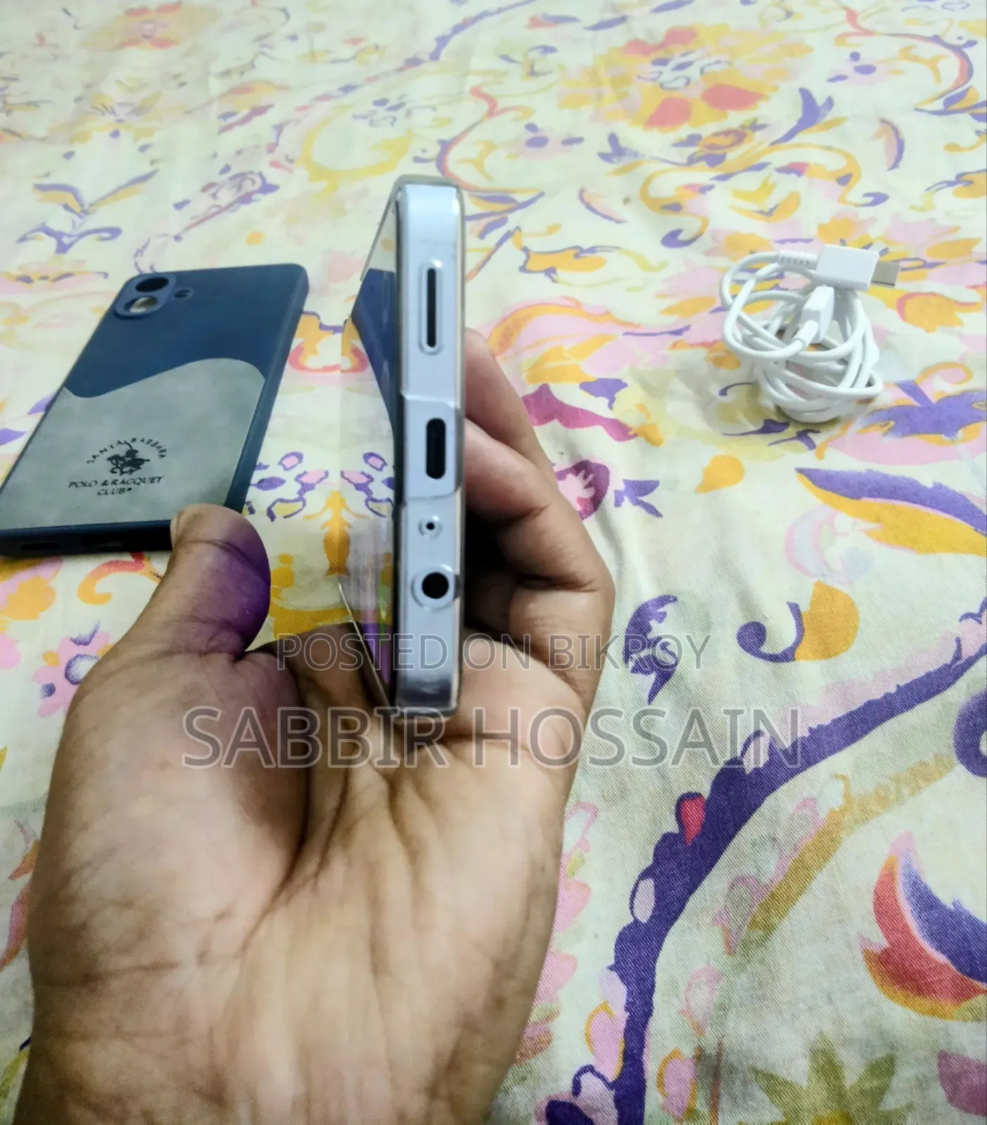 নতুন স্যামসাং গ্যালাক্সি এ০৭ ৪জি ১২৮ জিবি সিলভার