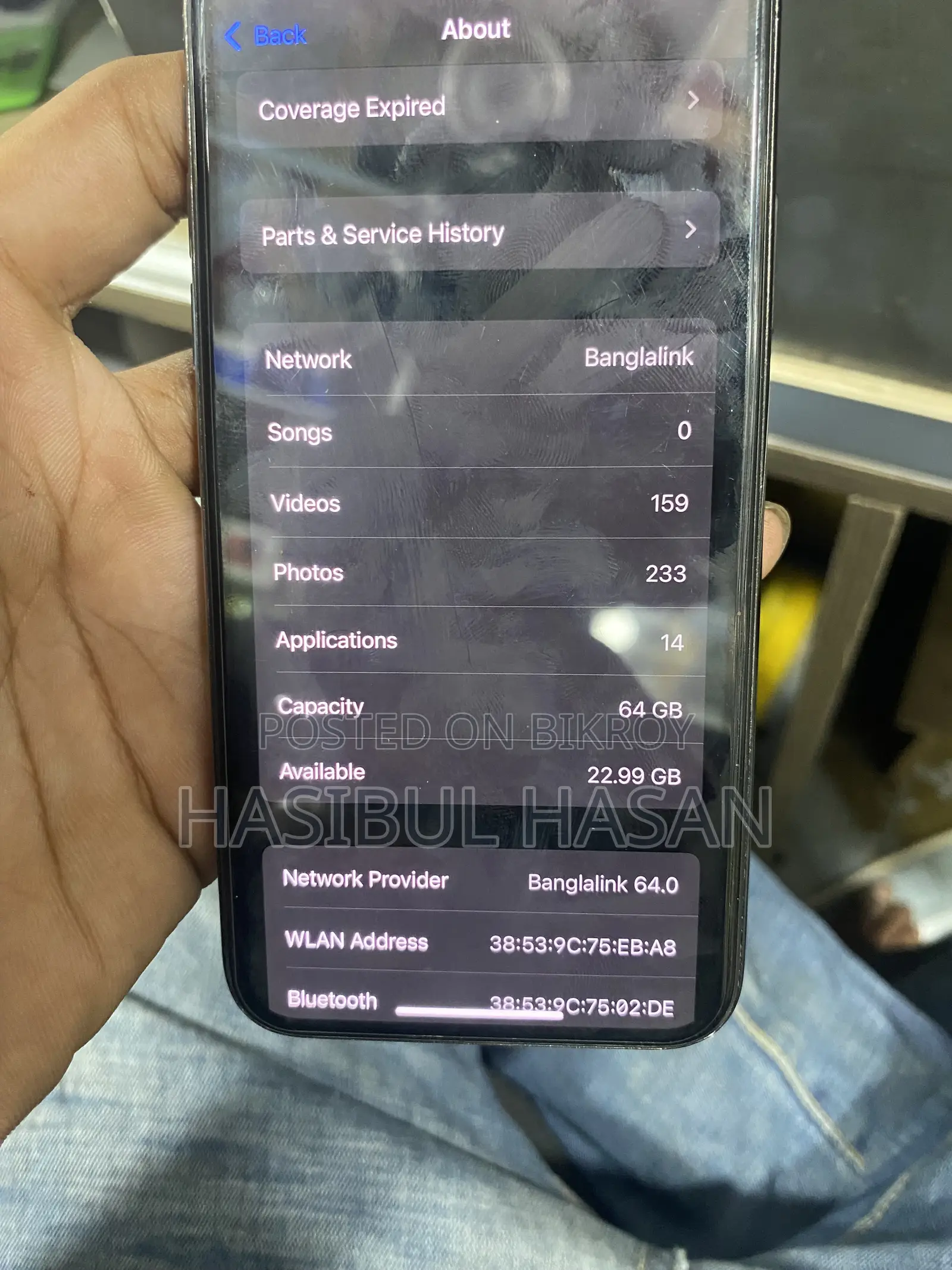 Apple iPhone XS 64 GB Black