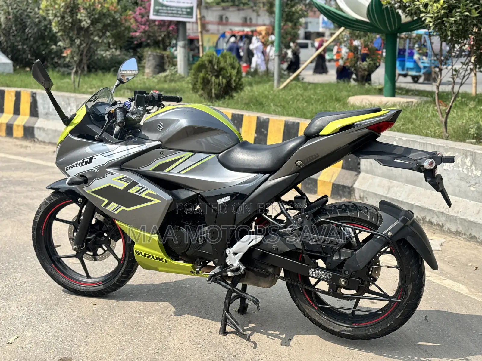 Suzuki Gixxer SF 2025 Green
