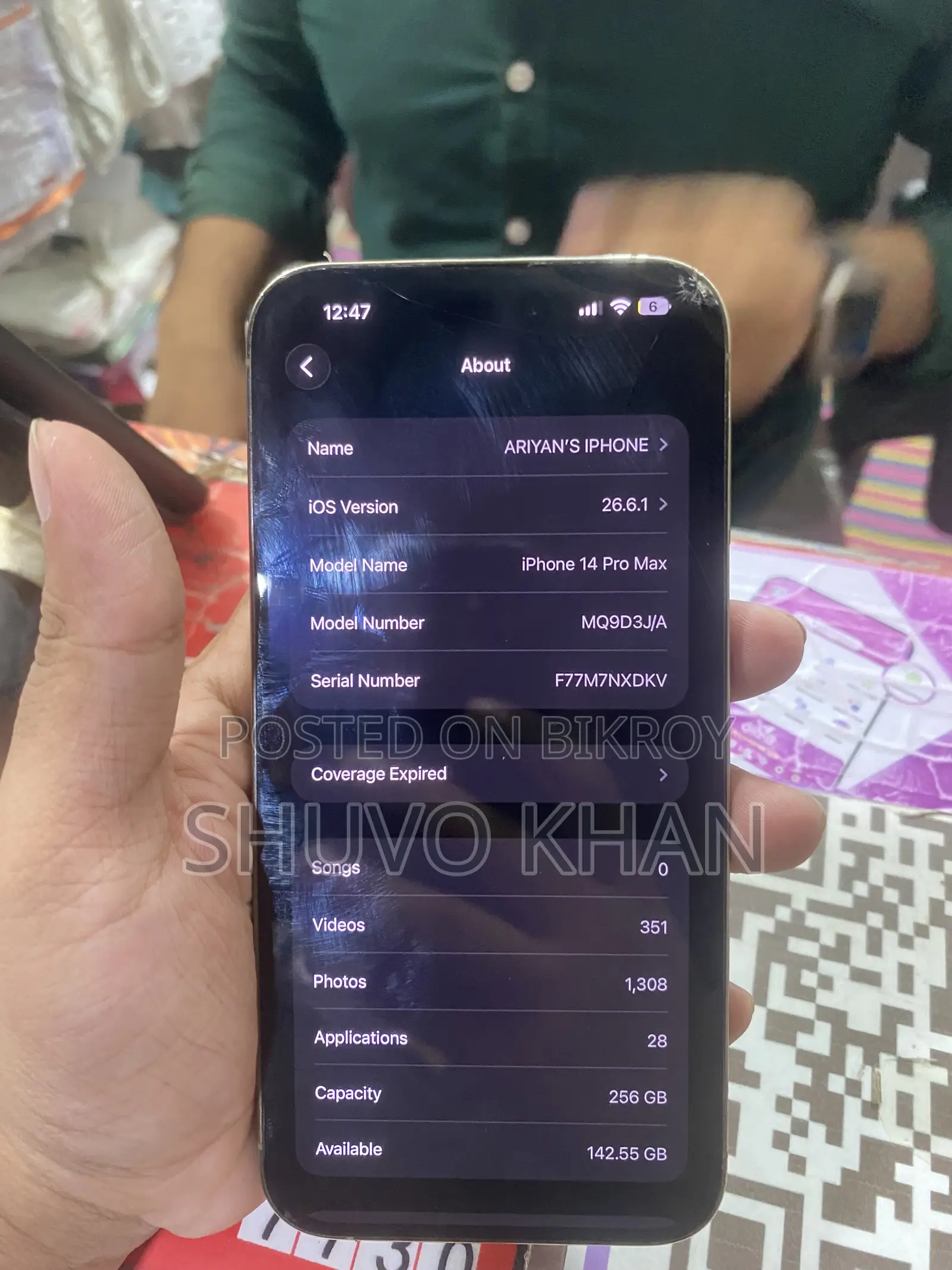 Apple iPhone 14 Pro Max 256 GB Gold