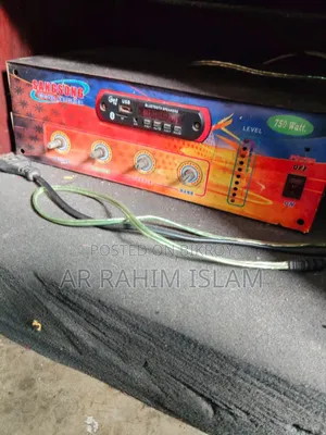 Amplifier With Speaker