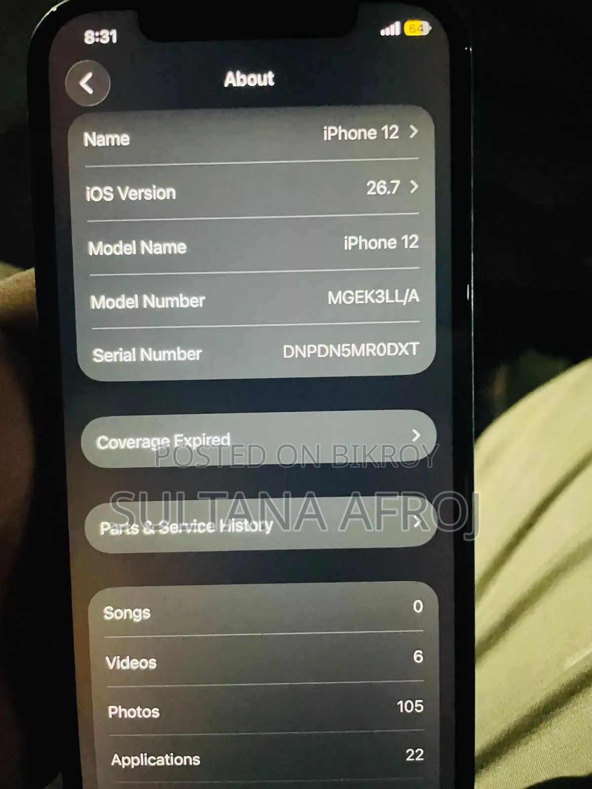 Apple iPhone 12 128 GB Blue
