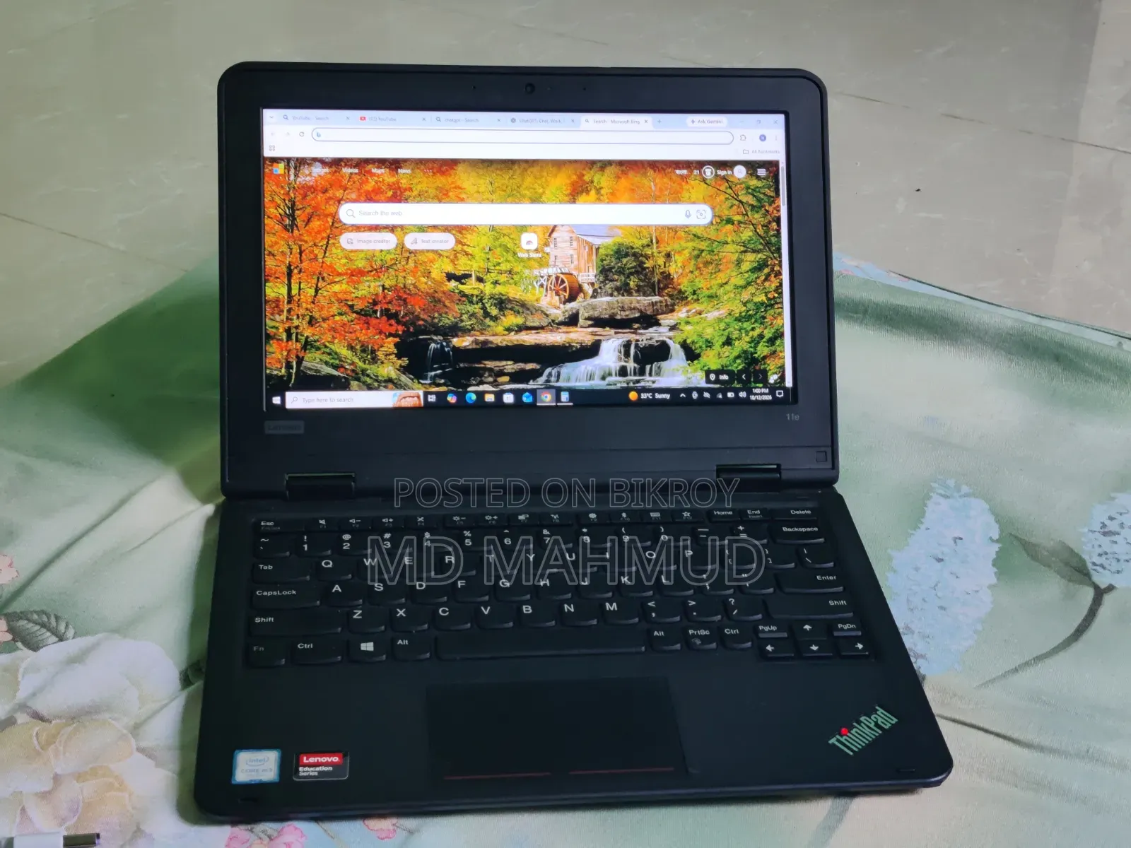 Laptop Lenovo ThinkPad 11e 8GB Intel Core i3 SSD 128GB