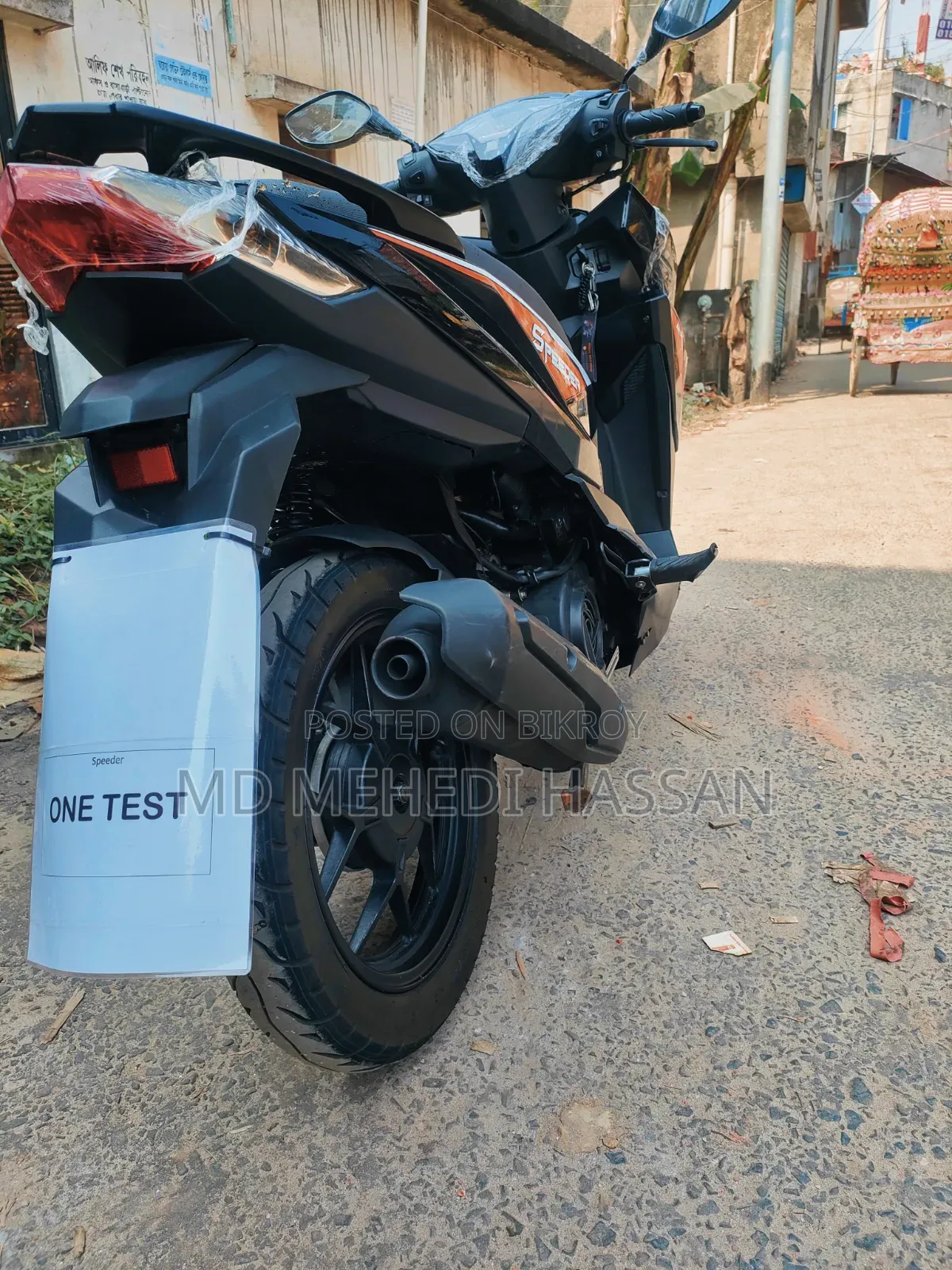 নতুন স্পিডার ভোলেক্স ১২৫ ২০২৫ কালো