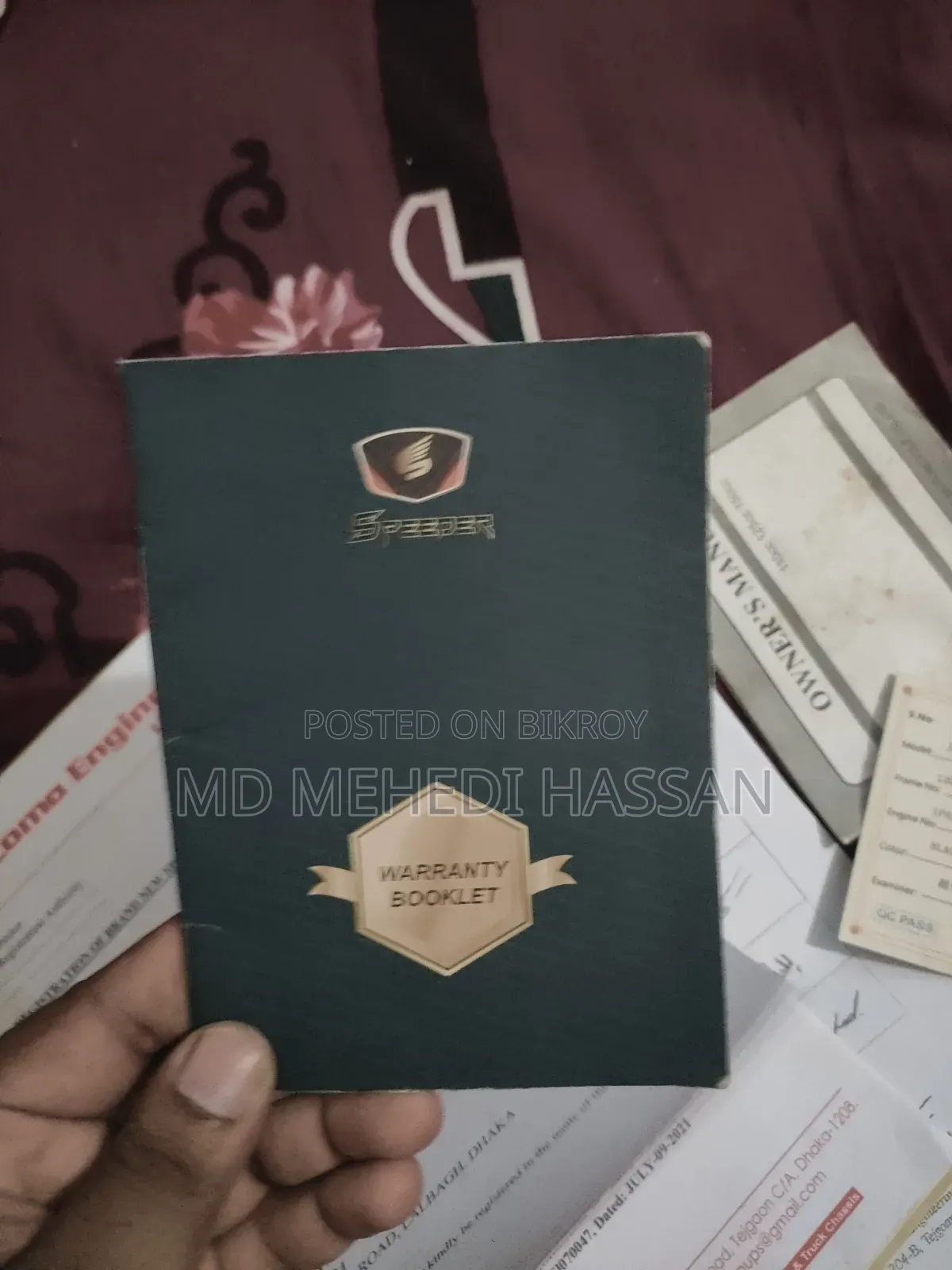 নতুন স্পিডার ভোলেক্স ১২৫ ২০২৫ কালো