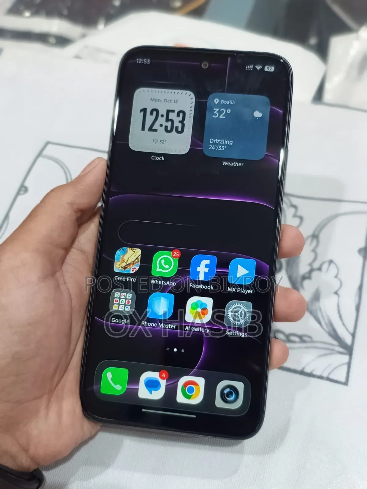 New Infinix Hot 70 128 GB Black