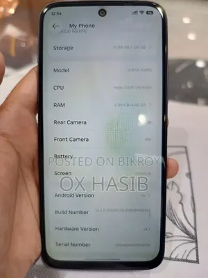 New Infinix Hot 70 128 GB Black