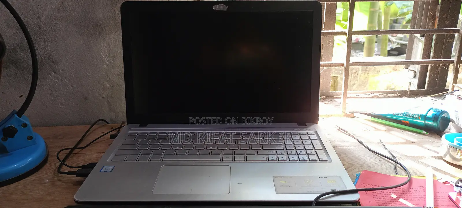 Laptop Asus Vivobook 15 4GB Intel Core i3 SSD 128GB