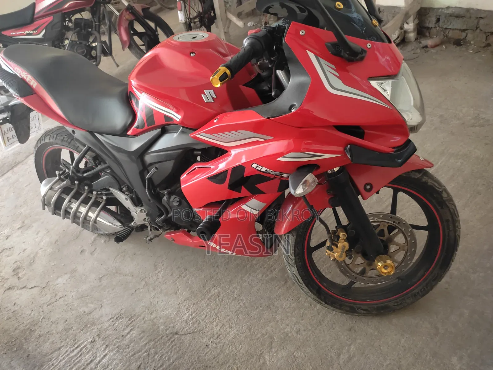 Suzuki Gixxer SF 2018 Red