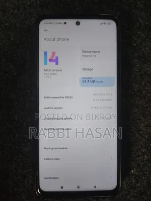 Xiaomi Poco X3 Pro 128 GB Blue