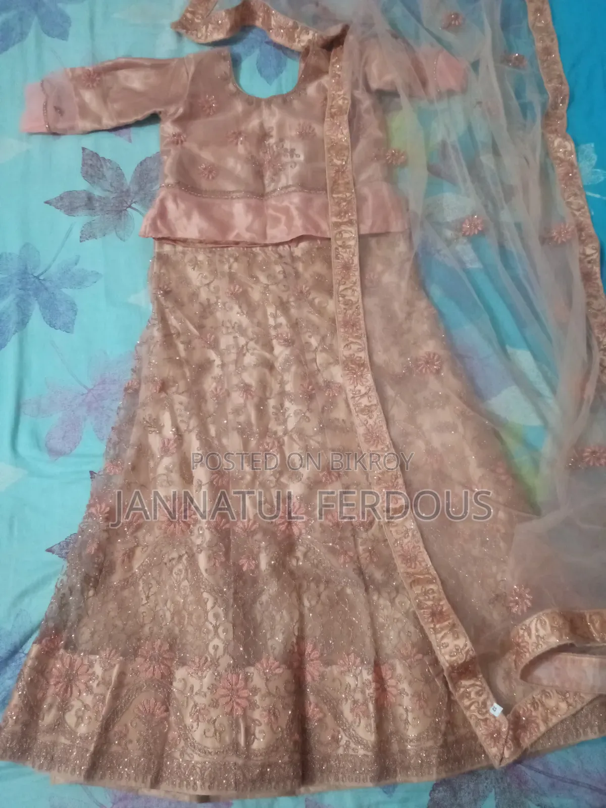 A lehenga will be sold
