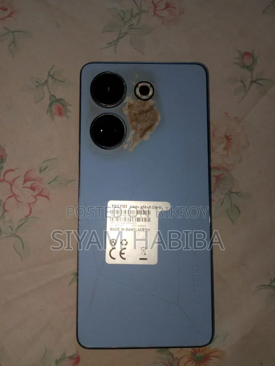 Tecno Camon 20 256 GB Blue