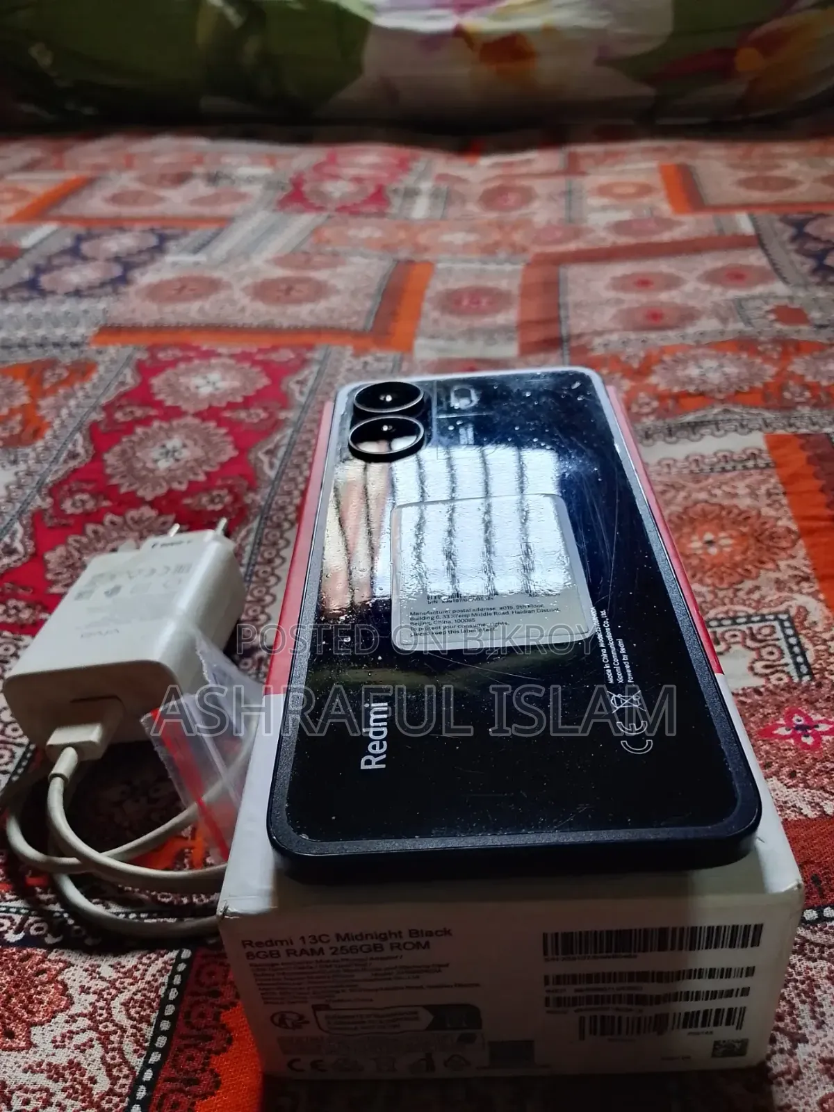 শাওমি রেডমি ১৩সি ৫জি ২৫৬ জিবি ব্ল্যাক