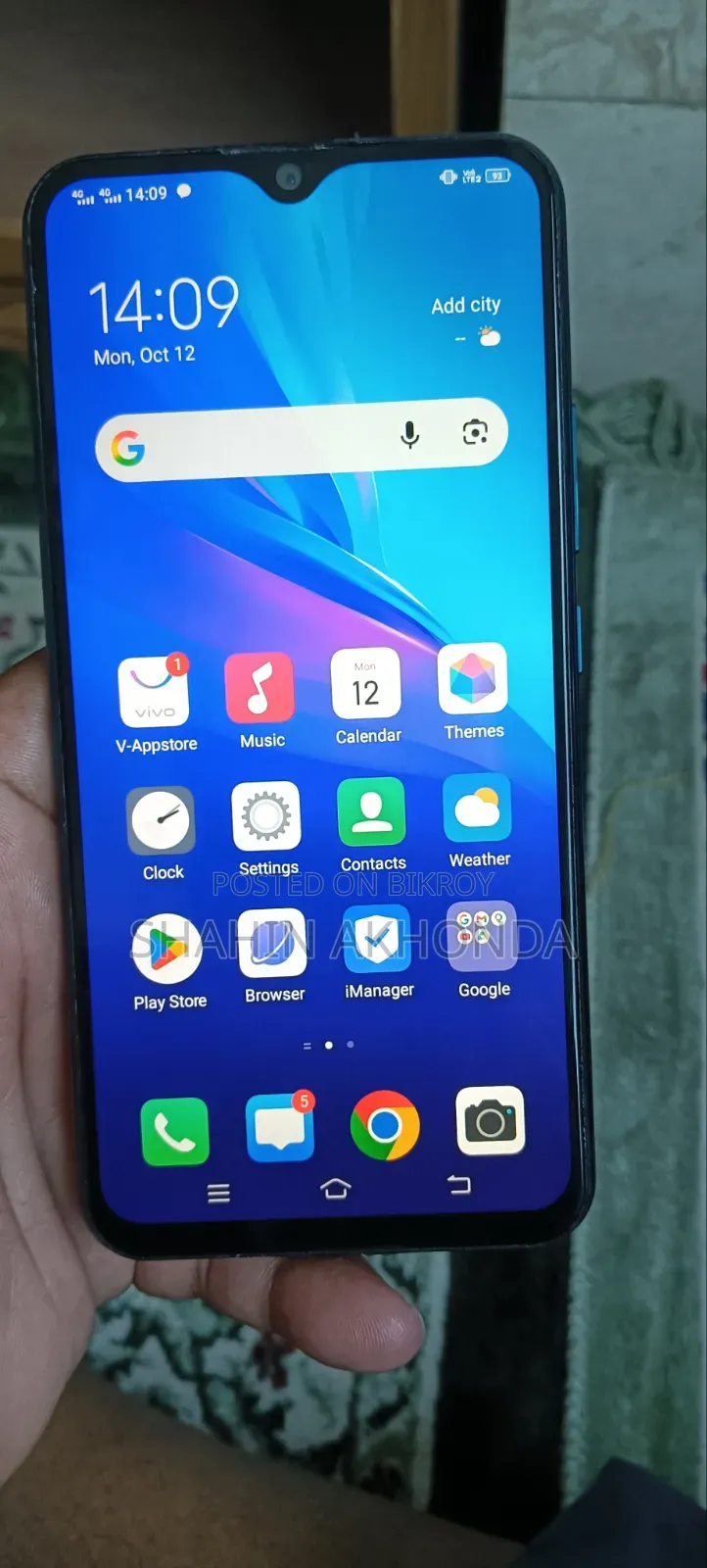 Vivo Y11 32 GB Blue