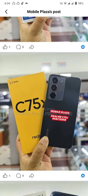 New Realme C75x 256 GB