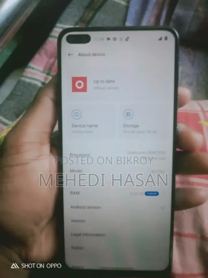 OnePlus Nord 128 GB Blue