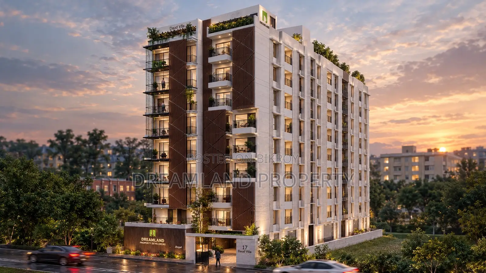 3 Bedroom Apartment in Daud Villa, Subid Bazar for sale