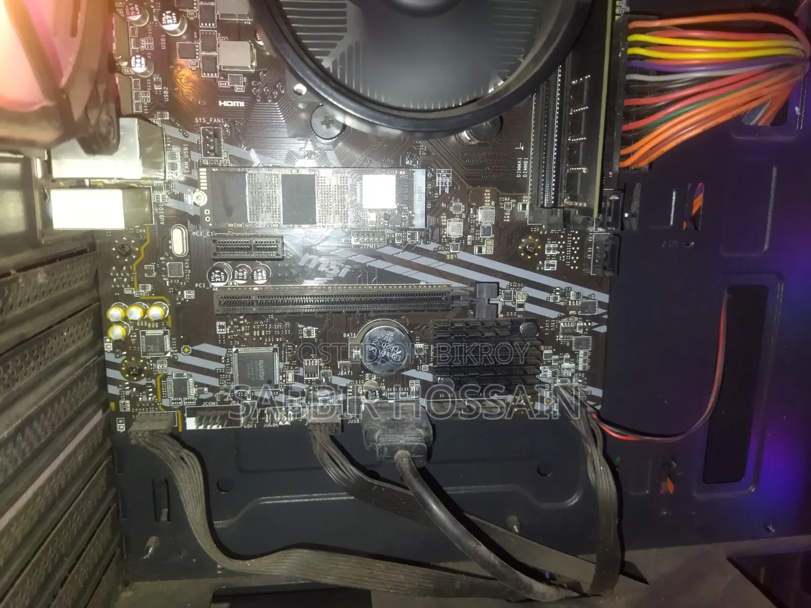 Desktop Computer 8GB AMD Ryzen 5 HDD+SSD 256GB