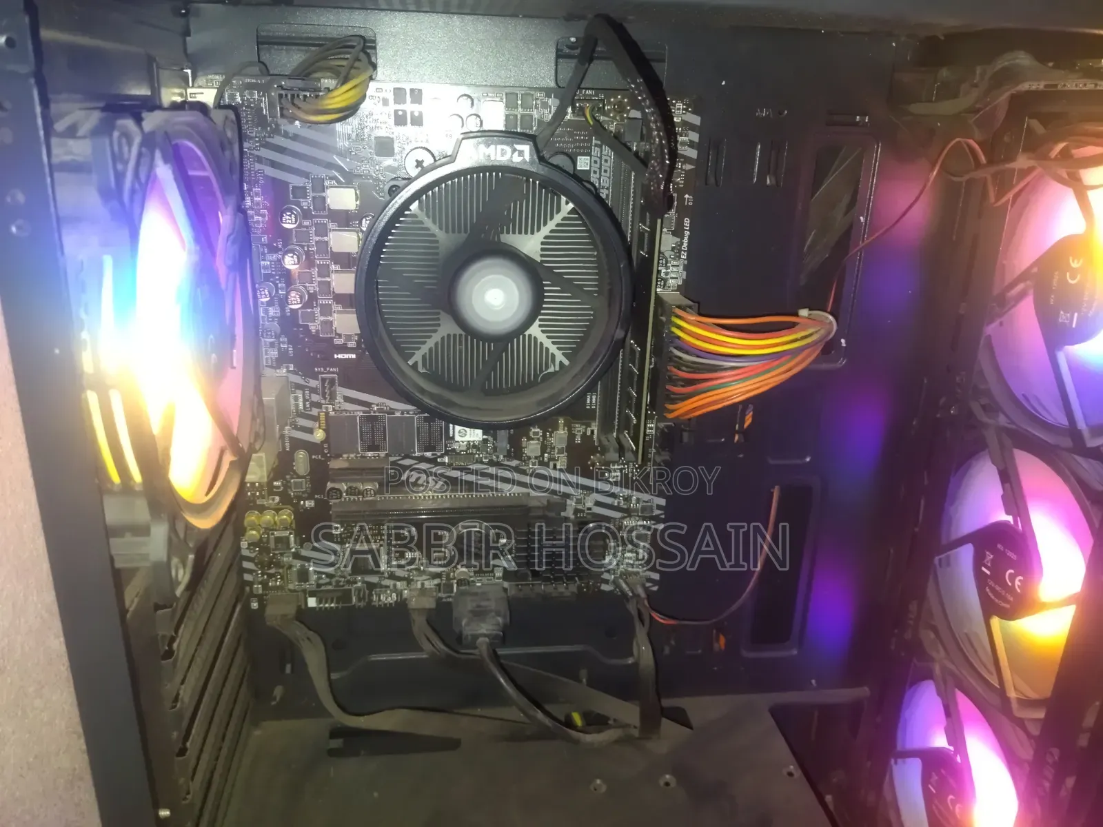 Desktop Computer 8GB AMD Ryzen 5 HDD+SSD 256GB
