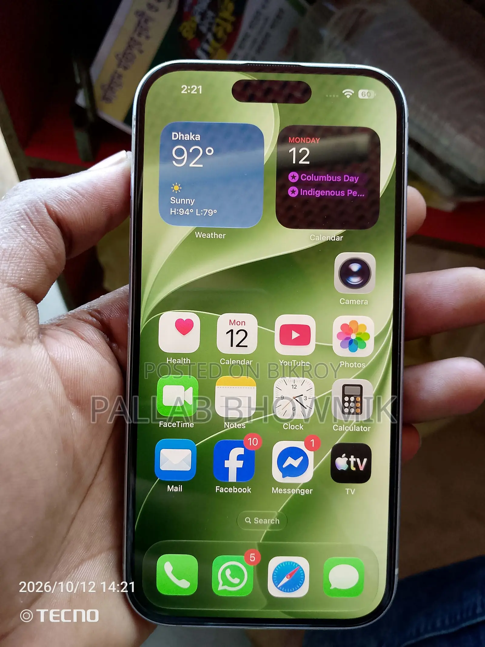 Apple iPhone 15 128 GB White