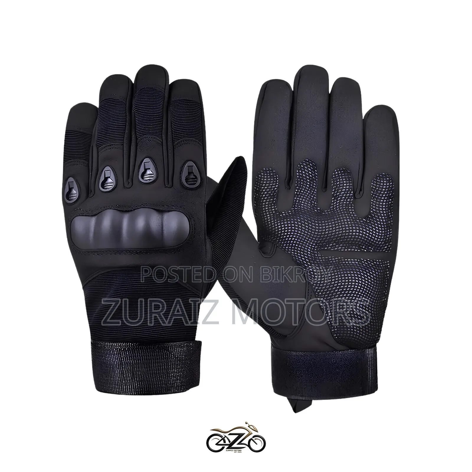OKLY Premium Full Finger Hand Gloves for Bike Riding and Other Uses