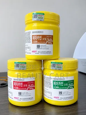 J-Cain Cream Lidocaine 500g – 19.8%, 29.9% & 79.9% Variants
