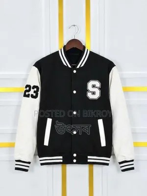 Stylish Cotton Varsity Jacket