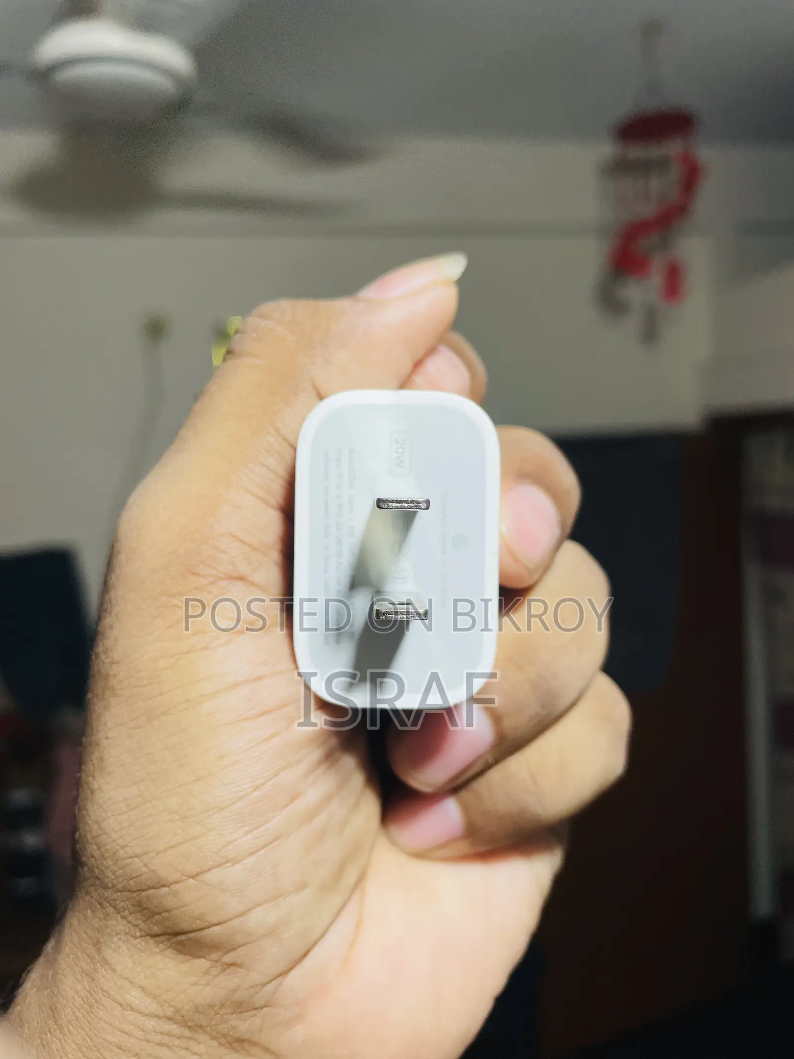 অ্যাপল ২০ওয়াট চার্জার ও টাইপ সি ক্যাবল