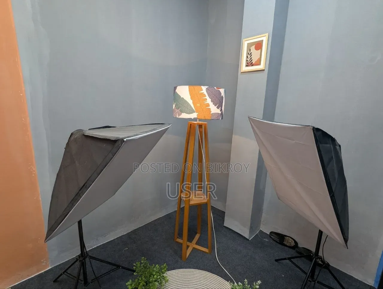 Softbox completely good! Just like new