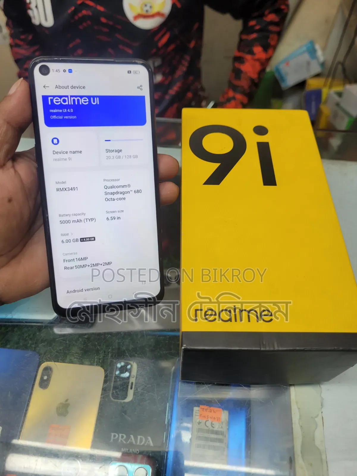 Realme 9i 128 GB Black