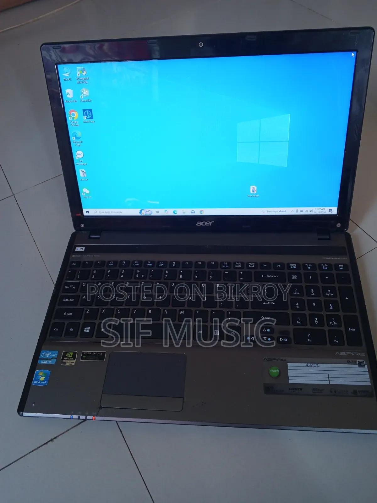 Laptop Acer Aspire 5755G 4GB Intel Core i5 HDD 500GB