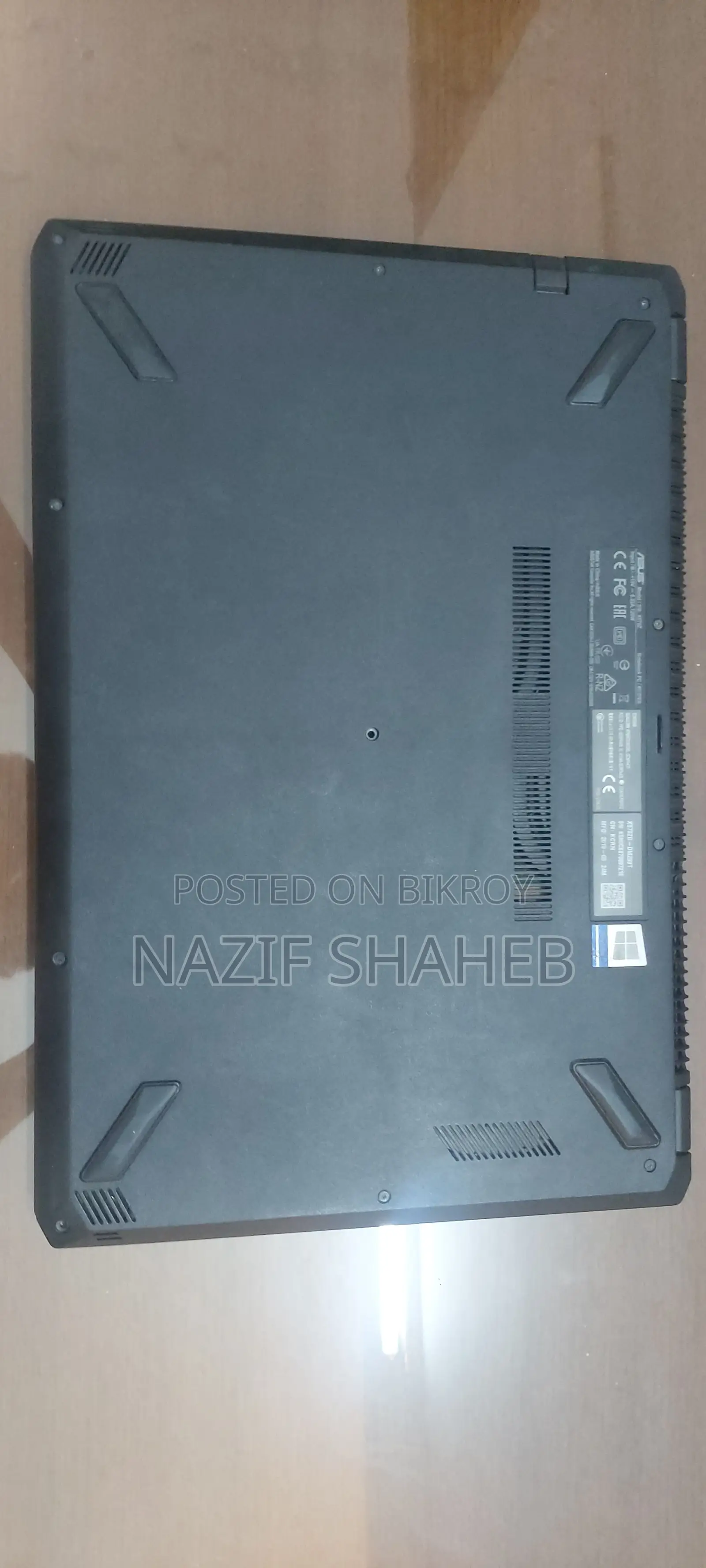 Laptop Asus TUF Gaming A15 16GB AMD Ryzen 5 HDD+SSD 1T