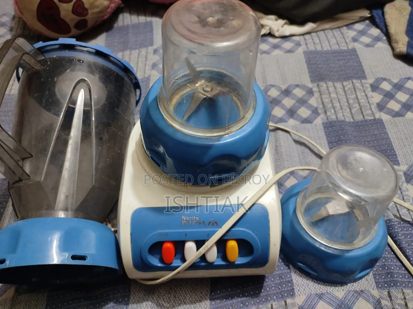 নোভা ব্লেন্ডার এন্ড মিক্সার ৩ ইন ১