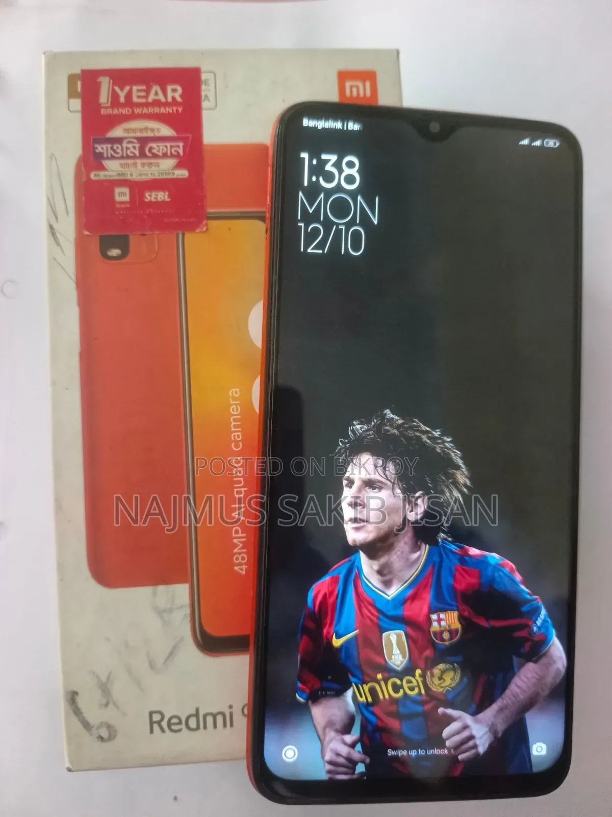 Xiaomi Redmi 9 Power 128 GB Red