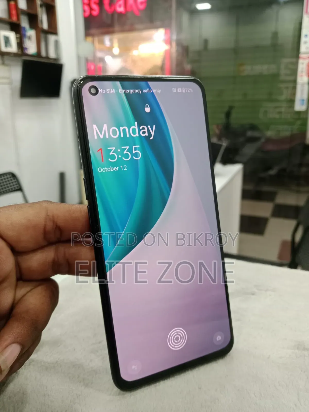 ওয়ানপ্লাস নর্ড সিই ৫জি ১২৮ জিবি কালো