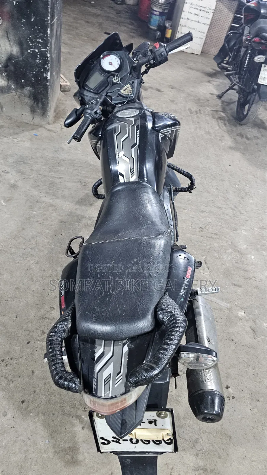 TVS Apache RTR 160 2V 2021 Black