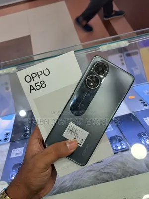 New Oppo A58 128 GB Black
