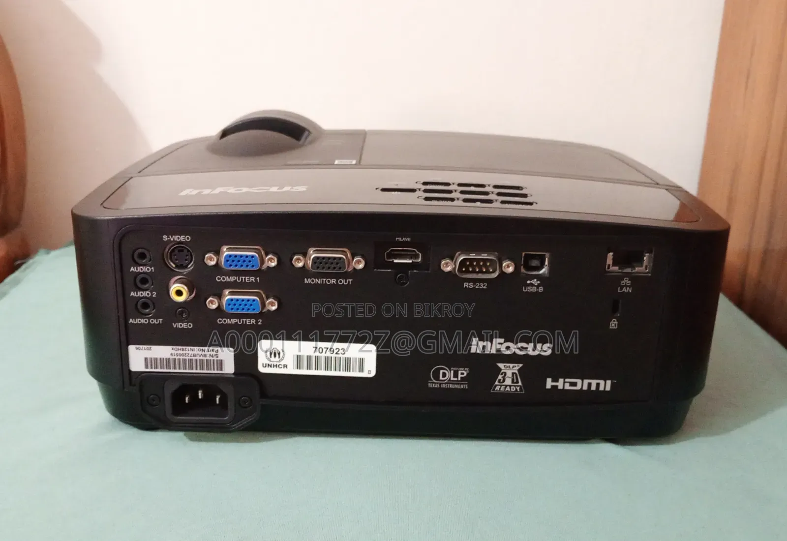 INFOCUS IN128HDX Full HD 4000 Lumens DLP Cinema Projector Made in USA