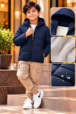 Premium Kids Sherpa Padding Jacket
