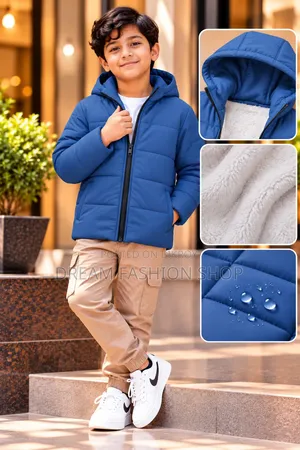 Premium Kids Sherpa Padding Jacket
